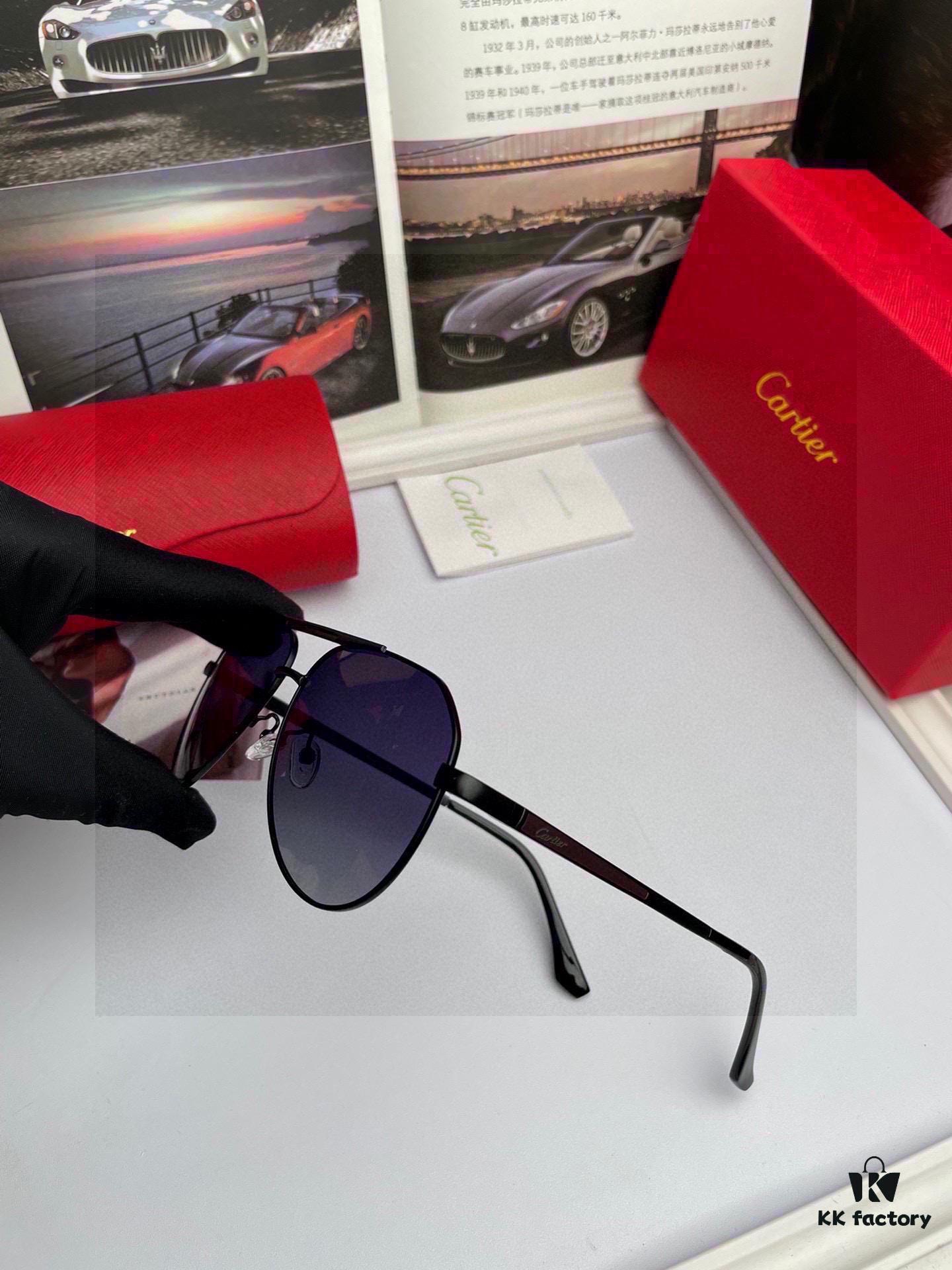 New Arrival 💥 Brand: Cartier Unisex Polarized Sunglasses