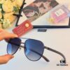 Cartier Vintage HD Men's Sunglasses Pilot Cat-Eye Sunglasses Wooden Temples UV400 Anti-Ultraviolet Sun Glasses for Men