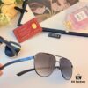 Cartier Vintage HD Men's Sunglasses Pilot Cat-Eye Sunglasses Wooden Temples UV400 Anti-Ultraviolet Sun Glasses for Men