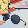 Cartier Men's New HD Polarized Sunglasses Pilot Metal Double-Bridge UV Protection Aviator Driving Glasses