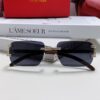 Cartier 2024 New Retro Wooden-Leg Inspired Sunglasses, Frameless Diamond-Paved Fashion Unisex Sun Glasses for Men and Women