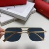 Cartier Unisex Square Sunglasses, New Lightweight Metal Sunglasses for Men and Women, Fashionable and Luxurious Driving Eyewear