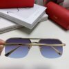 Cartier Unisex Square Sunglasses, New Lightweight Metal Sunglasses for Men and Women, Fashionable and Luxurious Driving Eyewear