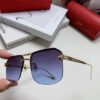 Cartier Unisex Square Sunglasses, New Lightweight Metal Sunglasses for Men and Women, Fashionable and Luxurious Driving Eyewear