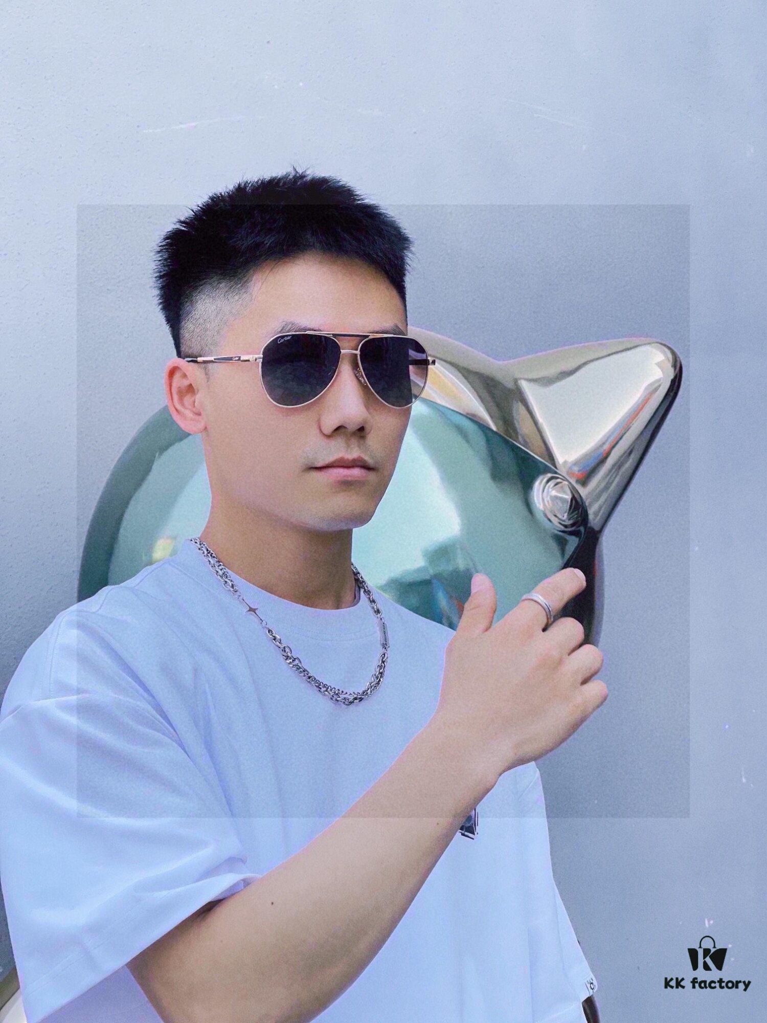 New Arrival💥 Brand: Cartier Original Design Unisex Polarized Sunglasses