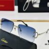 Cartier CT0330S Sunglasses Size 57□18-140 Universal Frame Shape Minimalist and Elegant Fashion Unisex