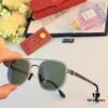 Cartier New Retro Business Men's Sunglasses, High-End Fashion Metal Sun Glasses, Minimalist Vintage Style Unisex Eyewear for Large Faces