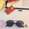 Cartier New Retro Business Men's Sunglasses, High-End Fashion Metal Sun Glasses, Minimalist Vintage Style Unisex Eyewear for Large Faces