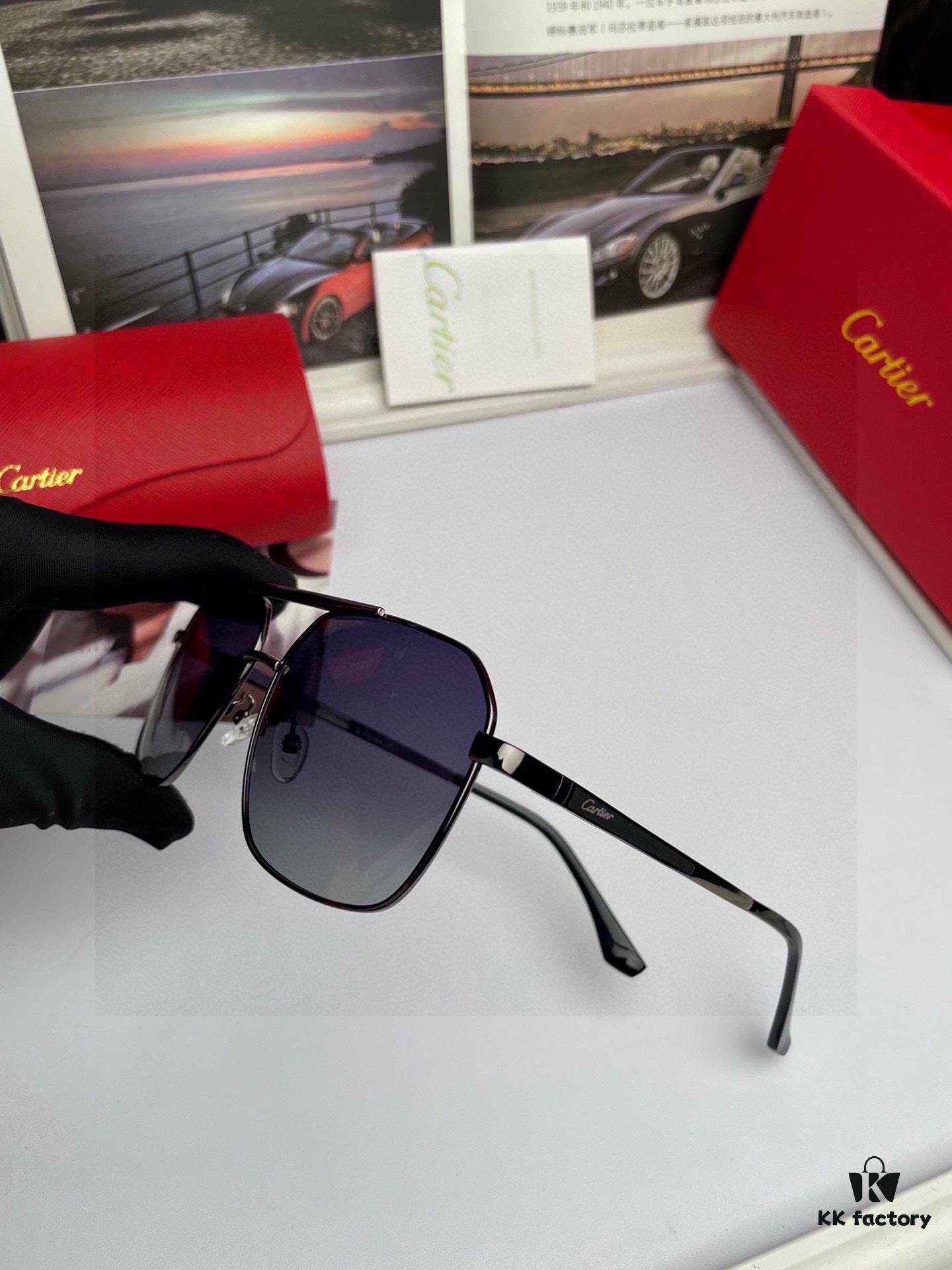 New Arrival 💥 Brand: Cartier Original Quality Unisex Polarized Sunglasses 🕶️