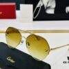 Cartier CT0355S Sunglasses, Size 64-15-140, Universal Frame Shape, Minimalist and Elegant, Fashionable and Casual, Original Color
