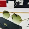 Cartier CT0355S Sunglasses, Size 64-15-140, Universal Frame Shape, Minimalist and Elegant, Fashionable and Casual, Original Color