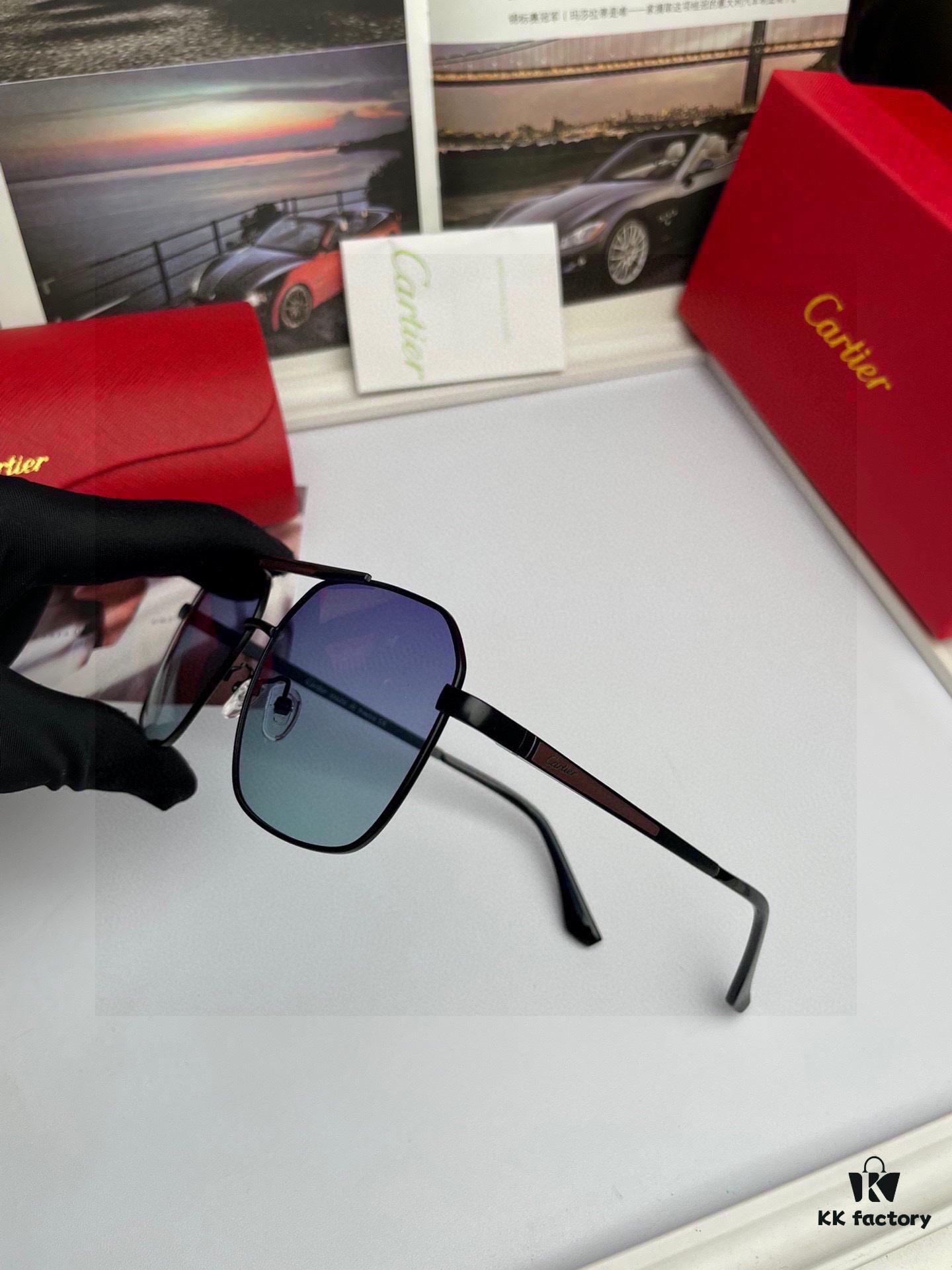 New Arrival 💥 Brand: Cartier Original Quality Unisex Polarized Sunglasses
