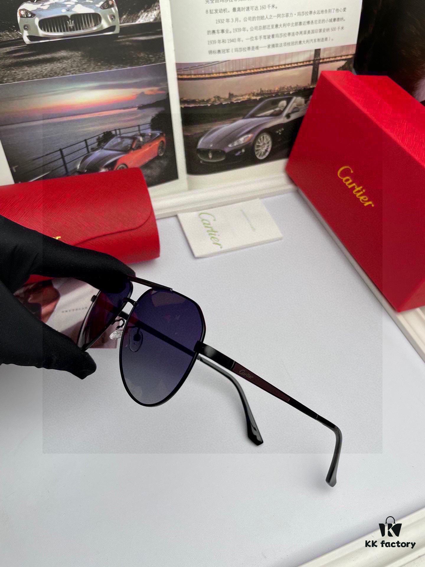 New Arrival 💥 Brand: Cartier Unisex Polarized Sunglasses