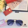 Cartier Hong Kong Retro Cross-border Stylish Polygonal Sunglasses for Men and Women, Fashionable UV-Proof Double Bridge Shades