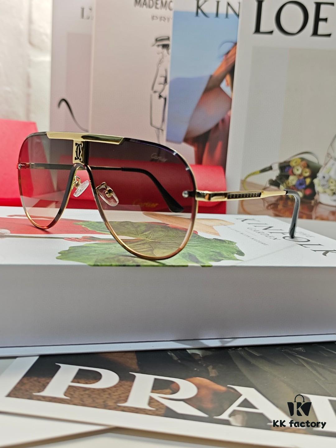 Cartier Men's Polarized Sunglasses, High-Quality Original Design