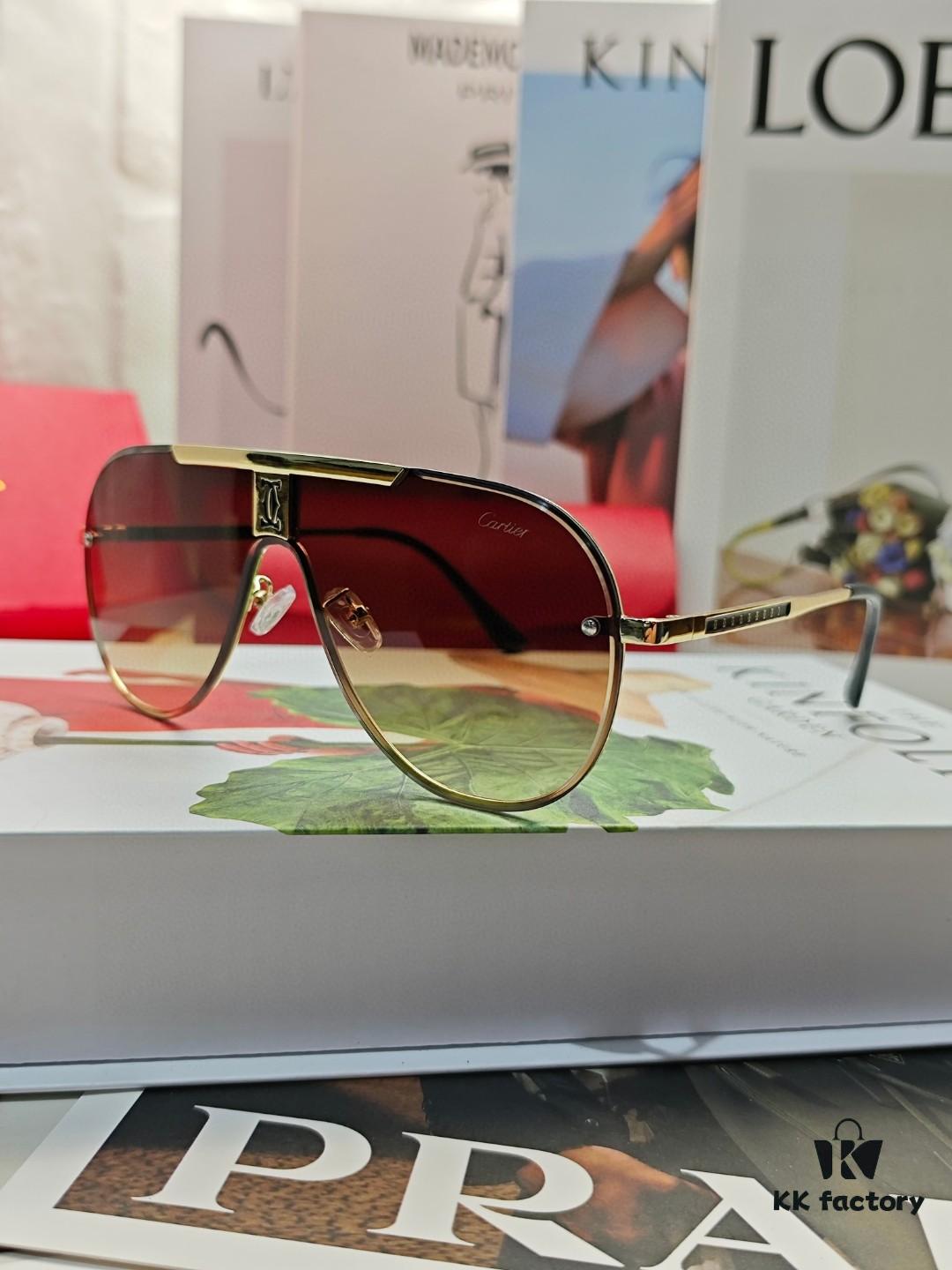 Cartier Men's Polarized Sunglasses, High-Quality Original Design