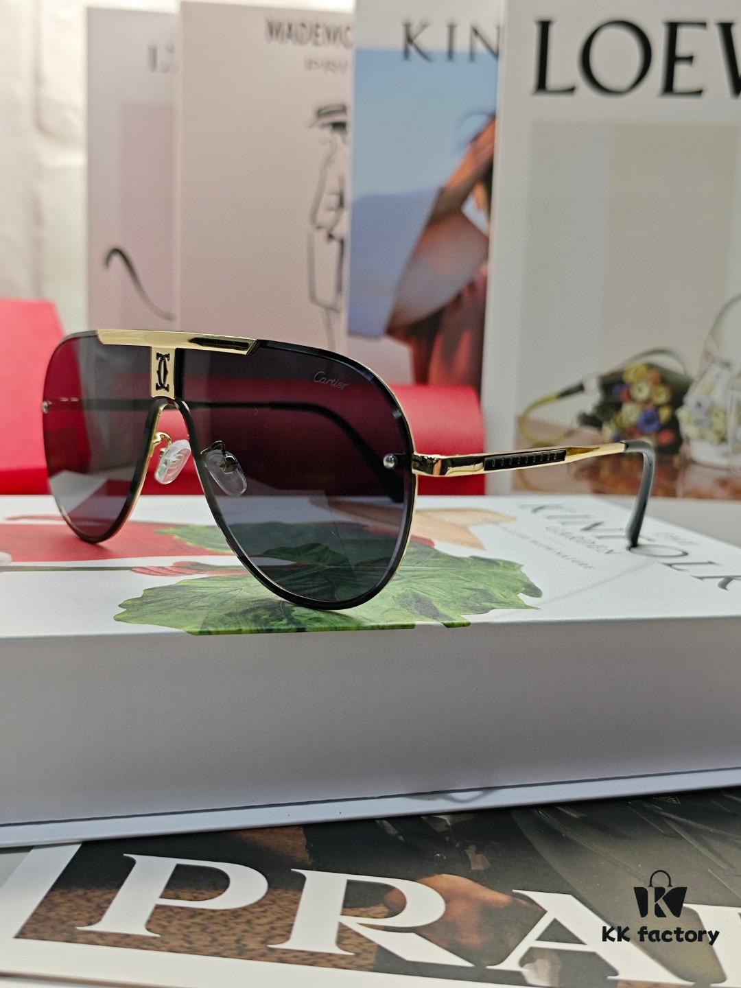 Cartier Men's Polarized Sunglasses, High-Quality Original Design