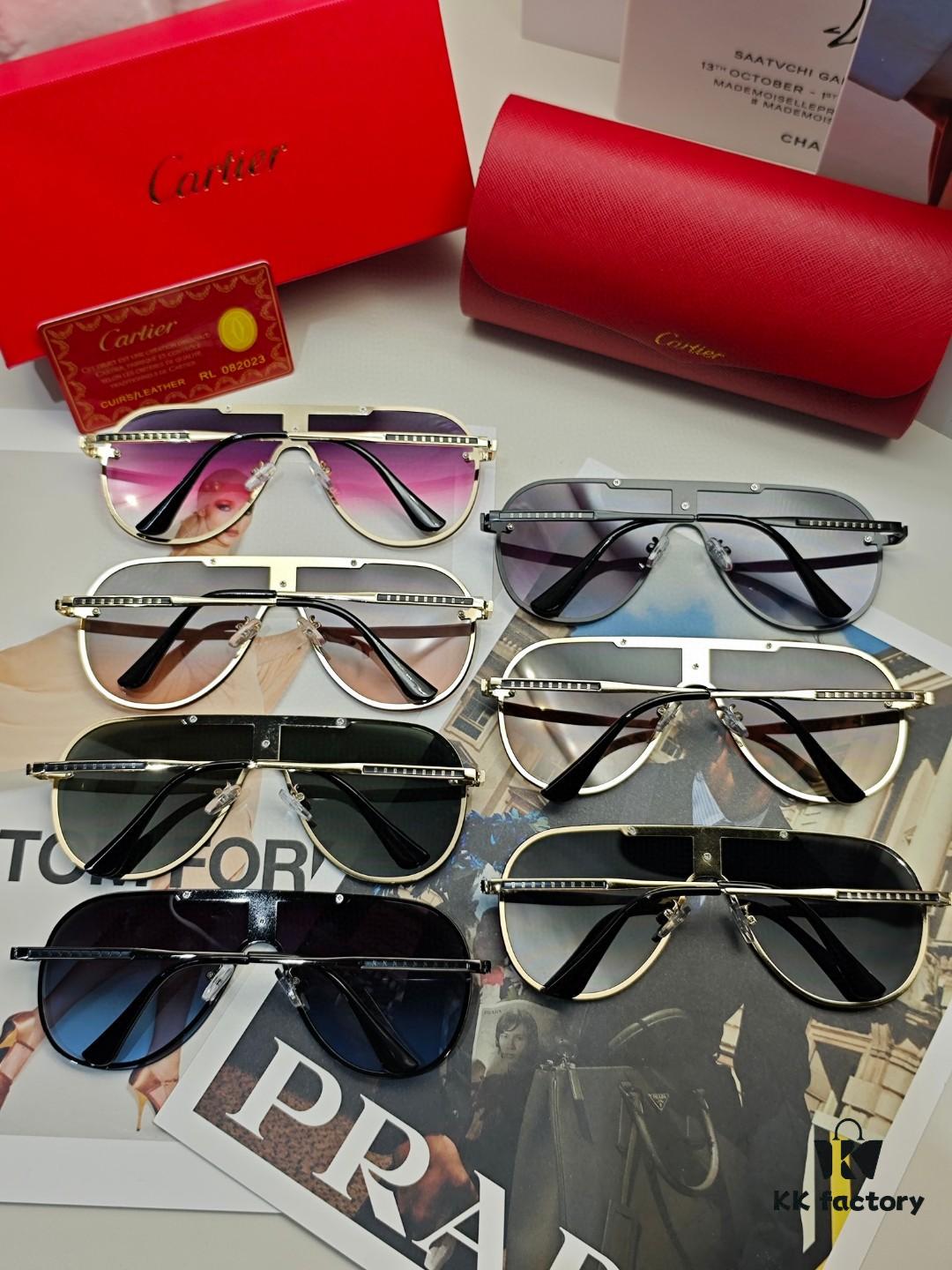 Cartier Men's Polarized Sunglasses, High-Quality Original Design