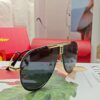 Cartier Men's Polarized Sunglasses, High-Quality Replica with Premium Polarized Lenses and Metal Alloy Logo Temples