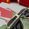 Cartier Men's Polarized Sunglasses, High-Quality Replica with Premium Polarized Lenses and Metal Alloy Logo Temples