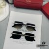 Cartier France - Polarized Sunglasses with Polylite Lenses, Lightweight Metal Frame, Size 60-13-148, Stylish and Luxurious Design for Men