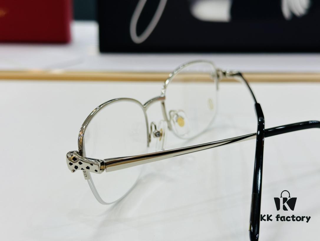 Cartier CT0235O Size: 54□19-135 Men's Sunglasses – Universal Fit, Comfortable Wear, Suitable for All Face Shapes, Can Be Fitted with Prescription Lenses