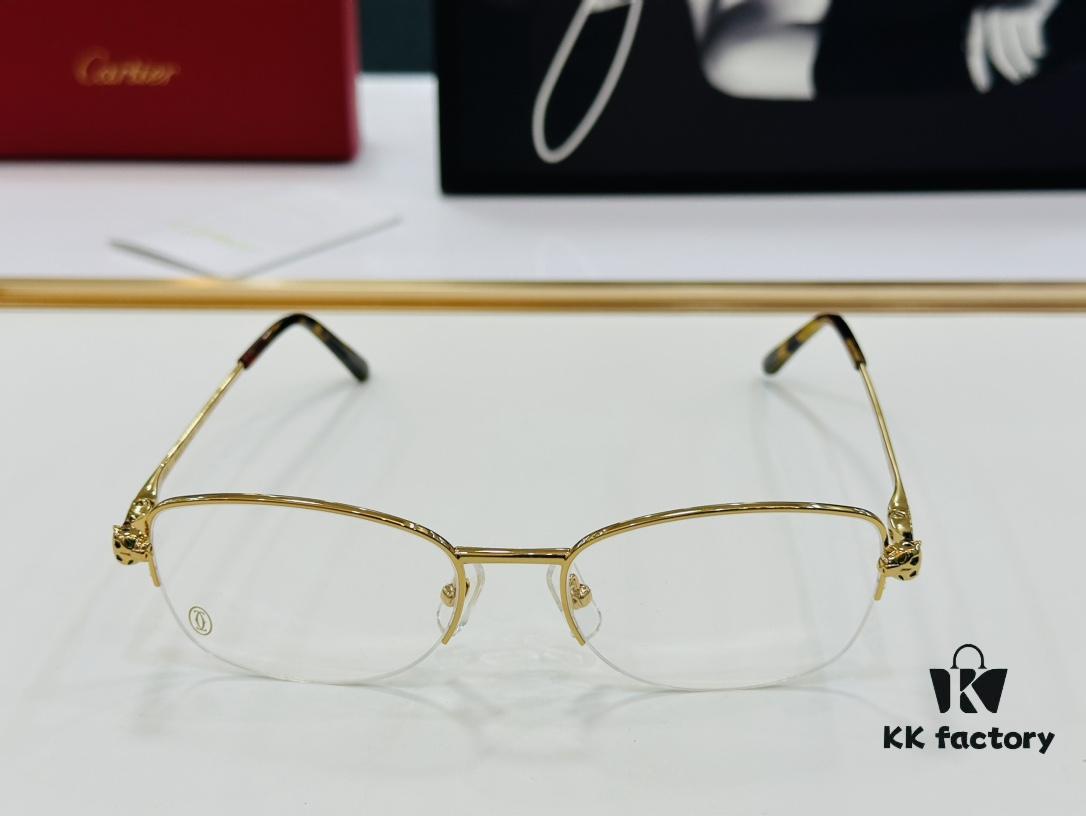 Cartier CT0235O Size: 54□19-135 Men's Sunglasses – Universal Fit, Comfortable Wear, Suitable for All Face Shapes, Can Be Fitted with Prescription Lenses