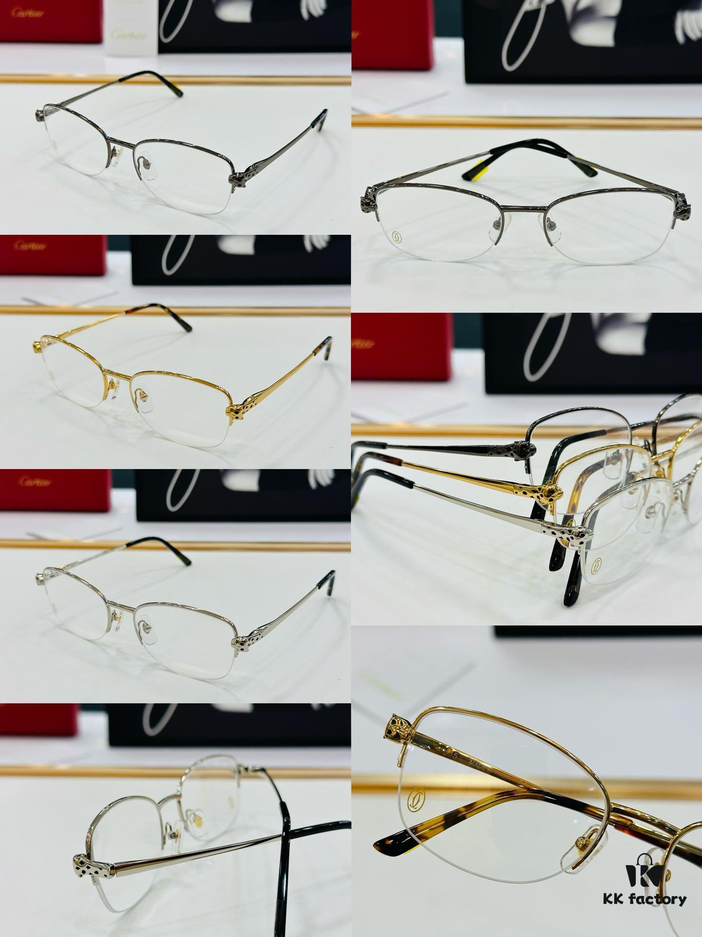 Cartier CT0235O Size: 54□19-135 Men's Sunglasses – Universal Fit, Comfortable Wear, Suitable for All Face Shapes, Can Be Fitted with Prescription Lenses