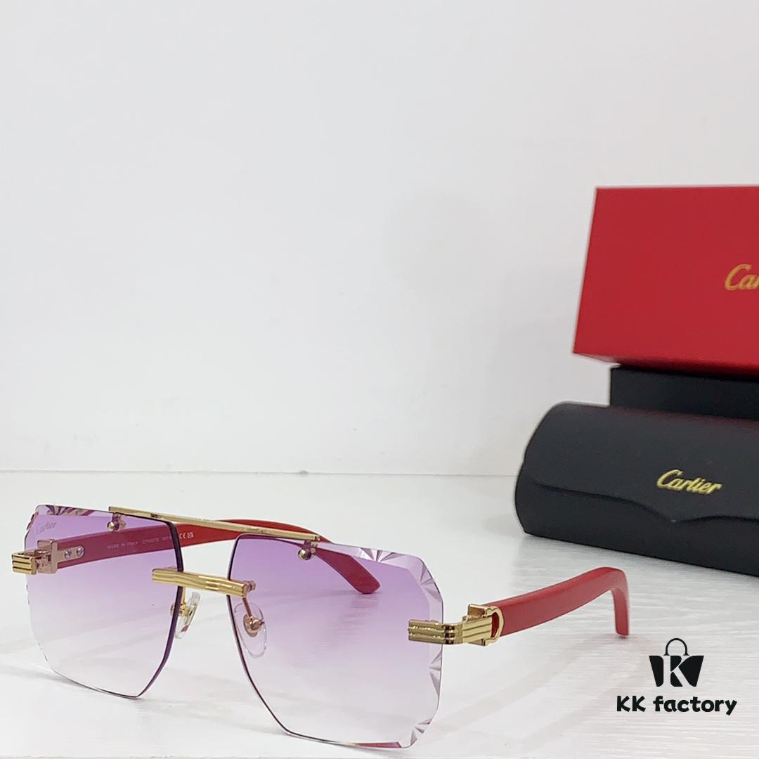 Cartier CT0527S Sunglasses, Size 61□15-140, Photochromic Lens 1602180