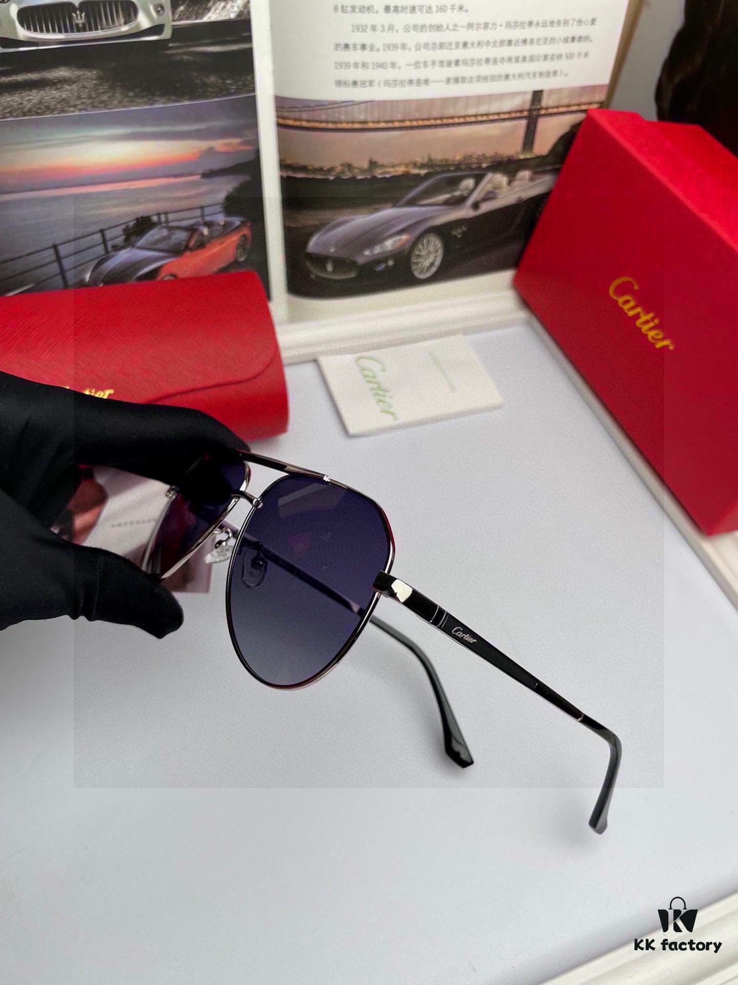 New Arrival 💥 Brand: Cartier Original Quality Unisex Polarized Sunglasses