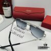 Cartier France - Unisex Sunglasses with Polarized Lenses, Lightweight Metal Frame, Stylish and Comfortable for Driving and Travel