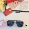 Cartier Hong Kong Style Retro Chic Fashionable Polygonal Sunglasses for Men and Women, UV Protection Double Bridge Avant-Garde Eyewear