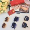Cartier Square Sunglasses, Stylish Streetwear Trendy Gold-Frame Sunglasses, Korean-Style Oversized Sun Glasses for Men