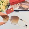 Cartier Square Sunglasses, Stylish Streetwear Trendy Gold-Frame Sunglasses, Korean-Style Oversized Sun Glasses for Men