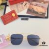 Cartier Square Sunglasses, Stylish Streetwear Trendy Gold-Frame Sunglasses, Korean-Style Oversized Sun Glasses for Men