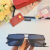 Cartier New Fashion Metal Double-Bridge Sunglasses for Men, Square UV-Protective Driving Sunglasses for Outdoor Use