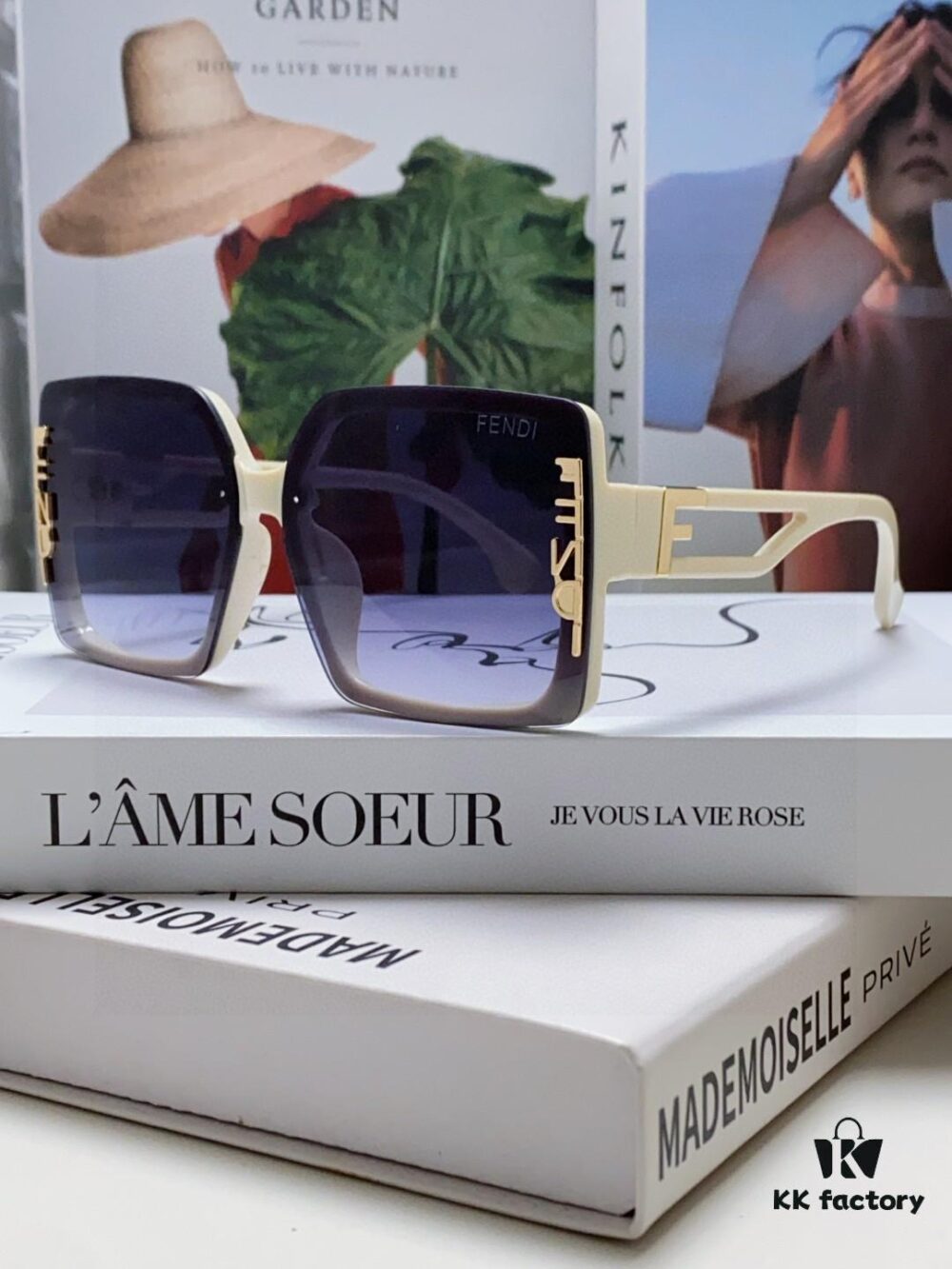 Fendi New Fashionable and Elegant Sunglasses for Women, Stylish Sun Glasses