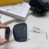 Fendi 2025 New Arrival Trendy European and American Style Square Sunglasses for Women, High-End Fashion UV Protection Sunglasses In Stock