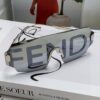 FENDI 2025 New Arrival Men's Fashionable Full-Face Sunglasses, Frameless One-Piece Ocean Lens Unisex Stylish Oversized Windproof Sun Glasses