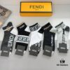 FENDI Fen Di Double F Letter Best-Selling Short Socks (5 Pairs per Box)