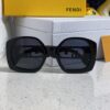 FENDI Acetate O'Lock Sunglasses with Gold-Tone Metal Temples Featuring Oversized O'Lock Logo