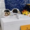 FENDI Acetate O'Lock Sunglasses with Gold-Tone Metal Temples Featuring Oversized O'Lock Logo