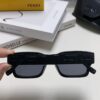 FENDI 2025 New Square Sunglasses, Trendy Hip-Hop Style Alphabet Design, Instagram-Worthy Street Snap Shades