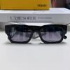 FENDI 2025 New Square Sunglasses, Stylish Hip-Hop Inspired UV-Protective Shades, Popular with Influencers and Streetwear Enthusiasts
