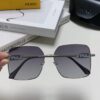 Fendi 2025 New Large Round Oversized Metal Sunglasses for Women, Slimming Polarized Sun Protection Eyewear