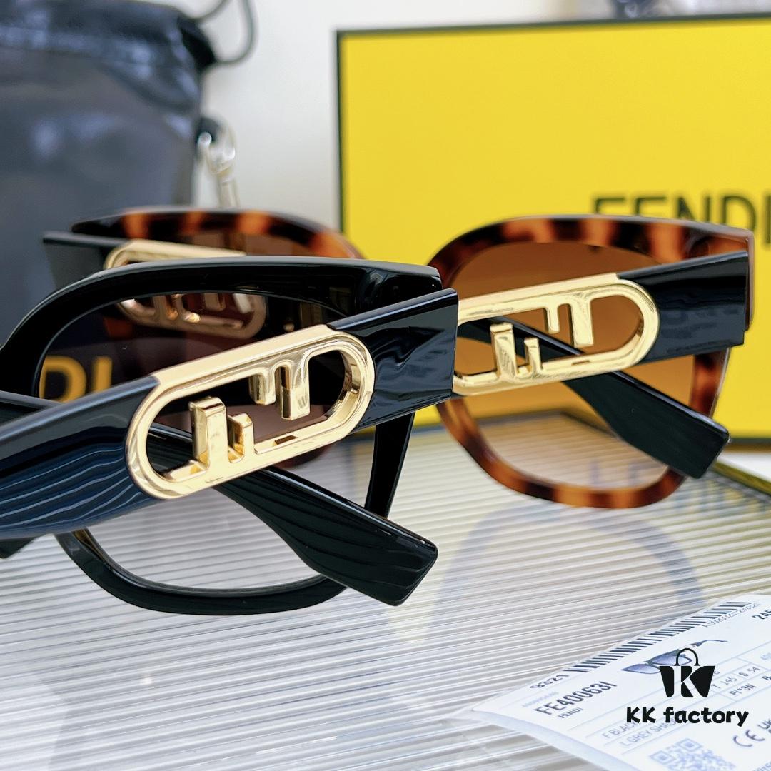125 Fendi High Version Mod: FE40063I Size: 52-21-145 Sunglasses