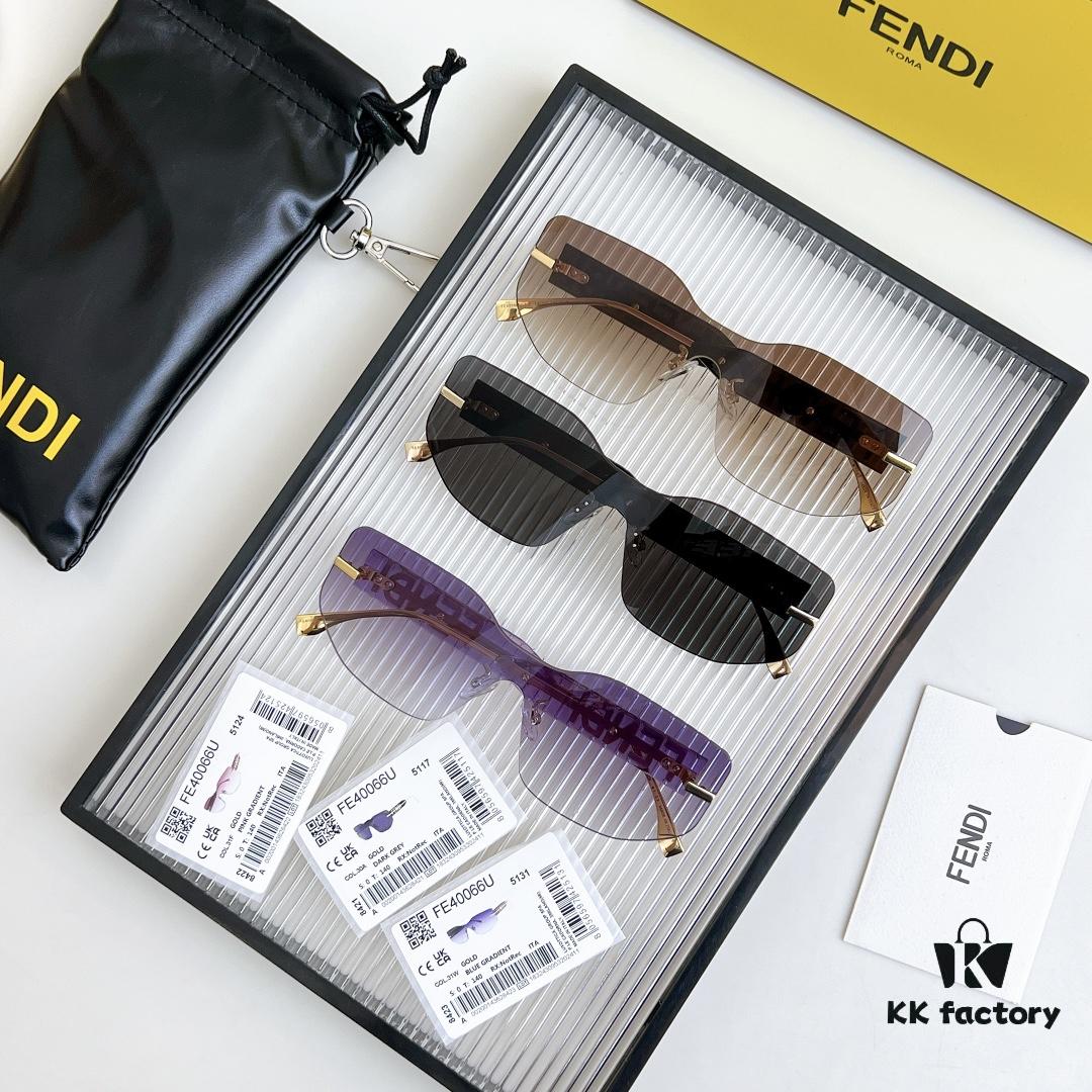 125 Fendi High-End Version Mod: FE40066U Size: 140-0-140 Sunglasses