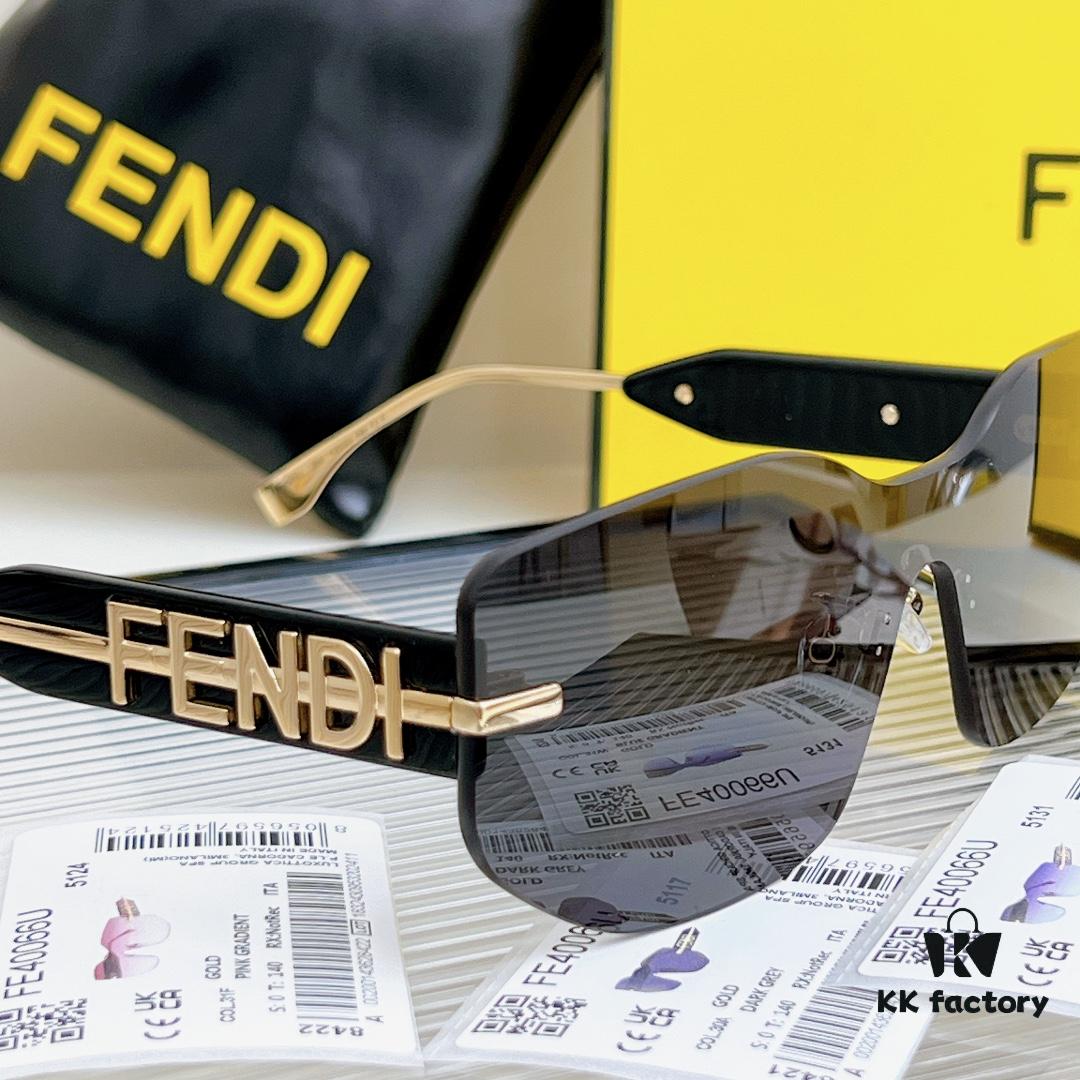 125 Fendi High-End Version Mod: FE40066U Size: 140-0-140 Sunglasses