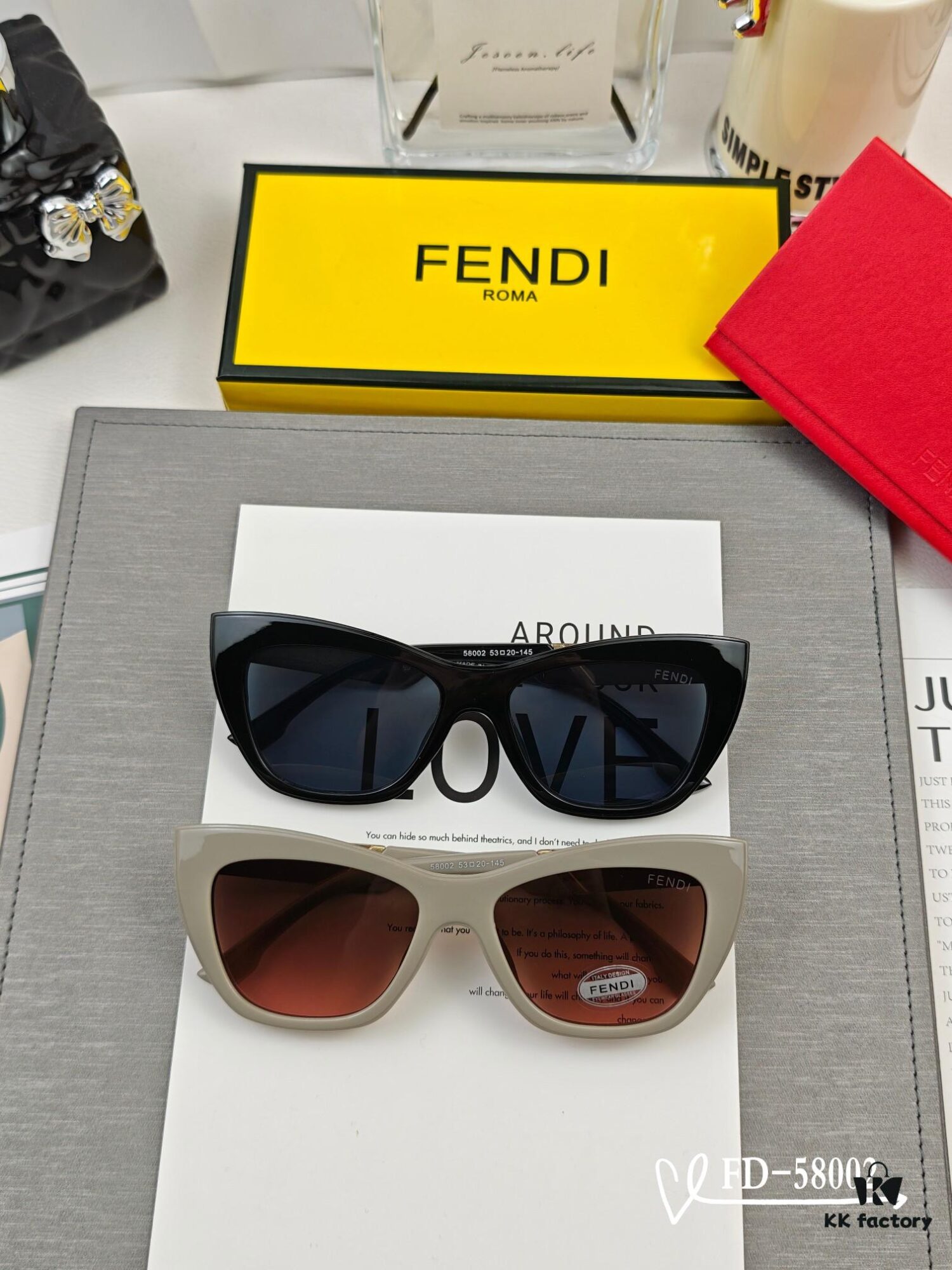 FENDI Italy | Polarized Sunglasses with TR90 Frame and POLAROID Lens