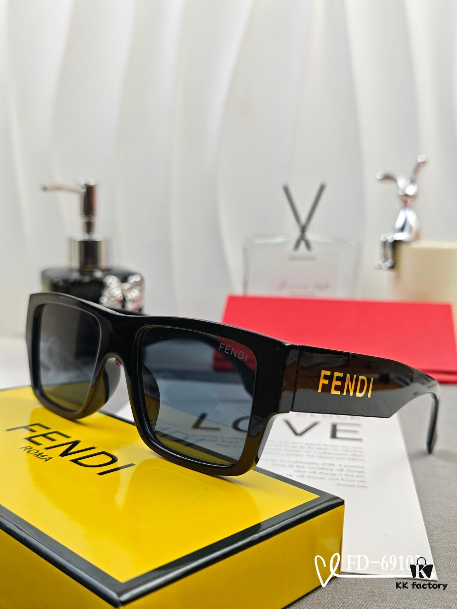 Italian FENDI Sunglasses with Polarized Lenses